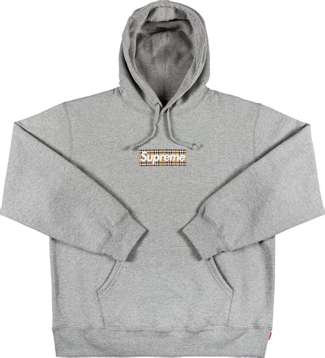 burberry goat|supreme burberry box logo hoodie.